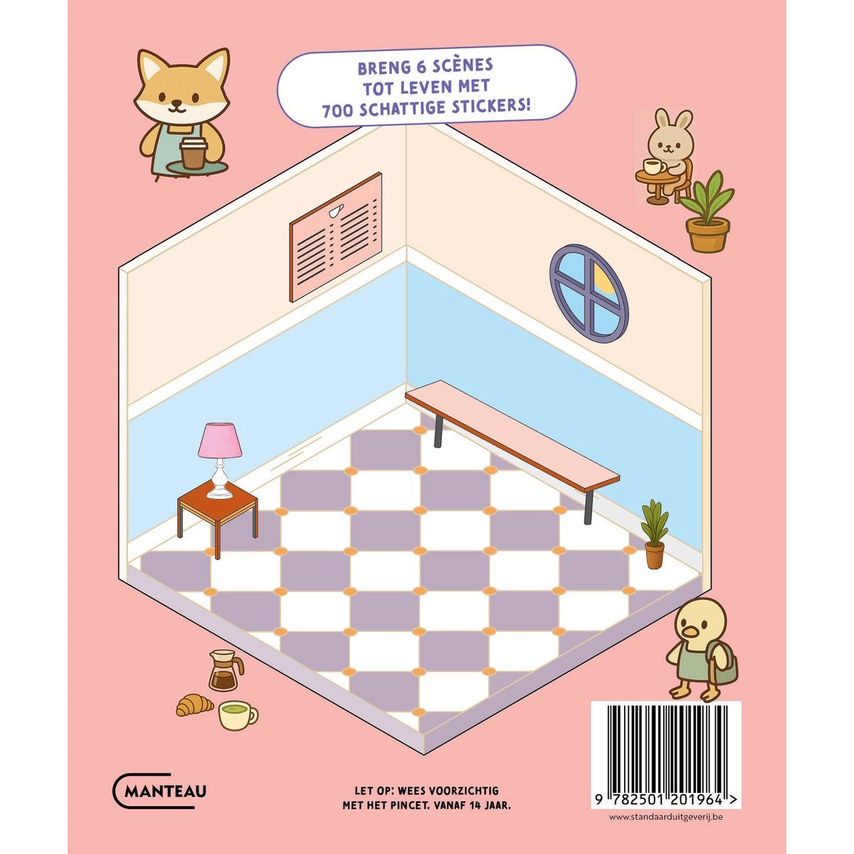 Stickerboek: Mijn cosy koffiebar