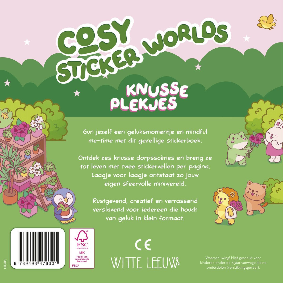 Cosy Sticker Worlds - Knusse plekjes (pre-order)