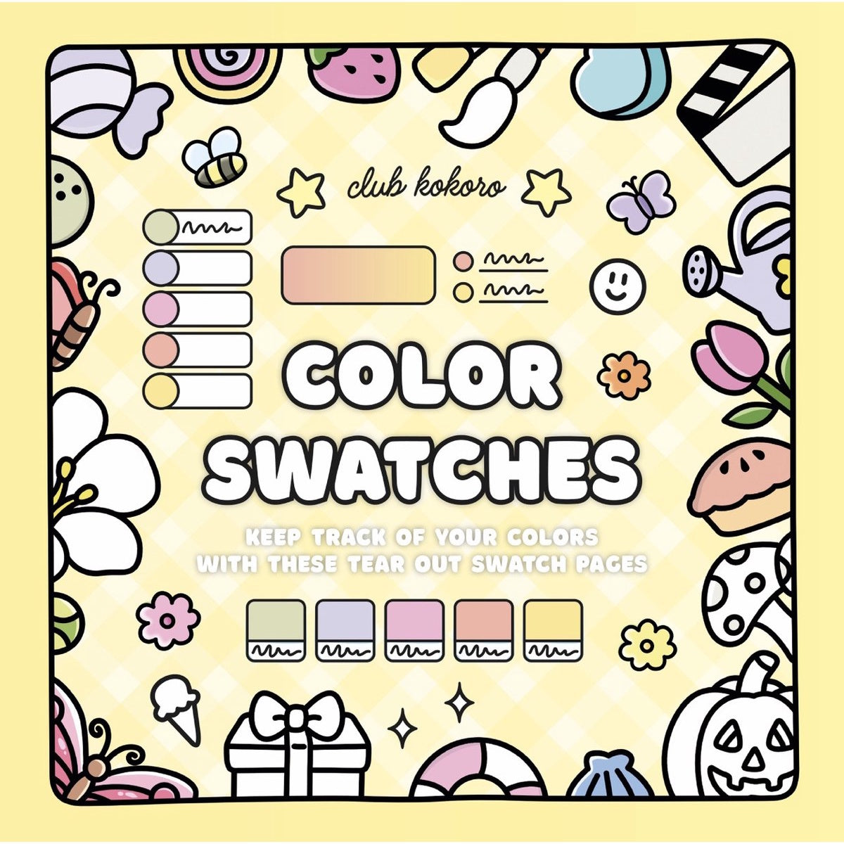Kleurboek Club Kokoro - Color swatches (pre-order)