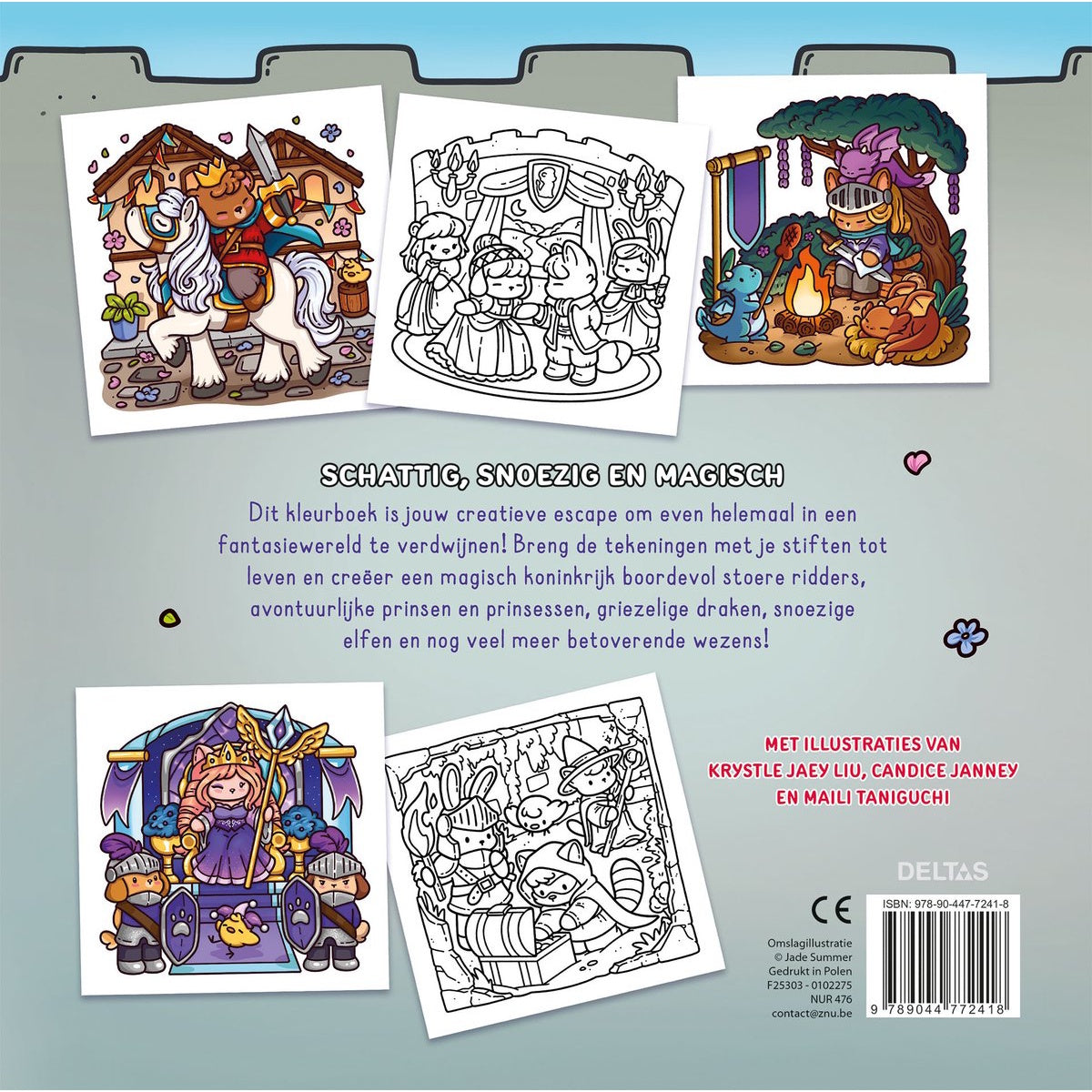 Kleurboek Cozy Kingdom - Fantasy