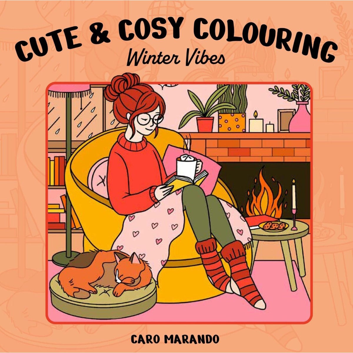 Kleurboek Cute & Cosy Colouring - Winter vibes