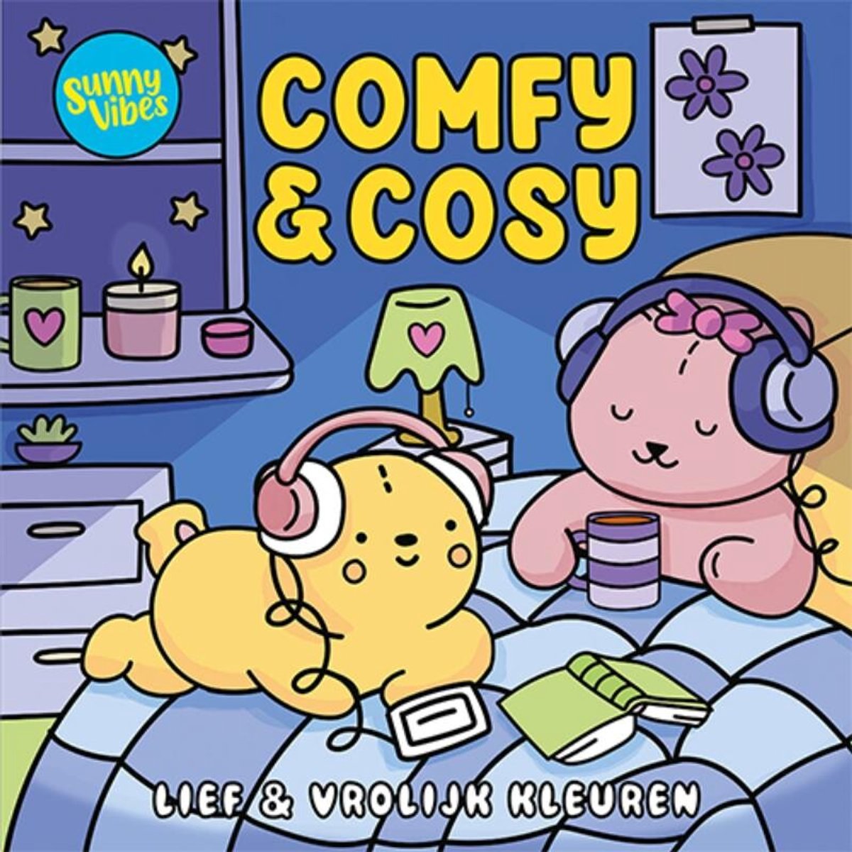Kleurboek Sunny vibes - Comfy & cosy