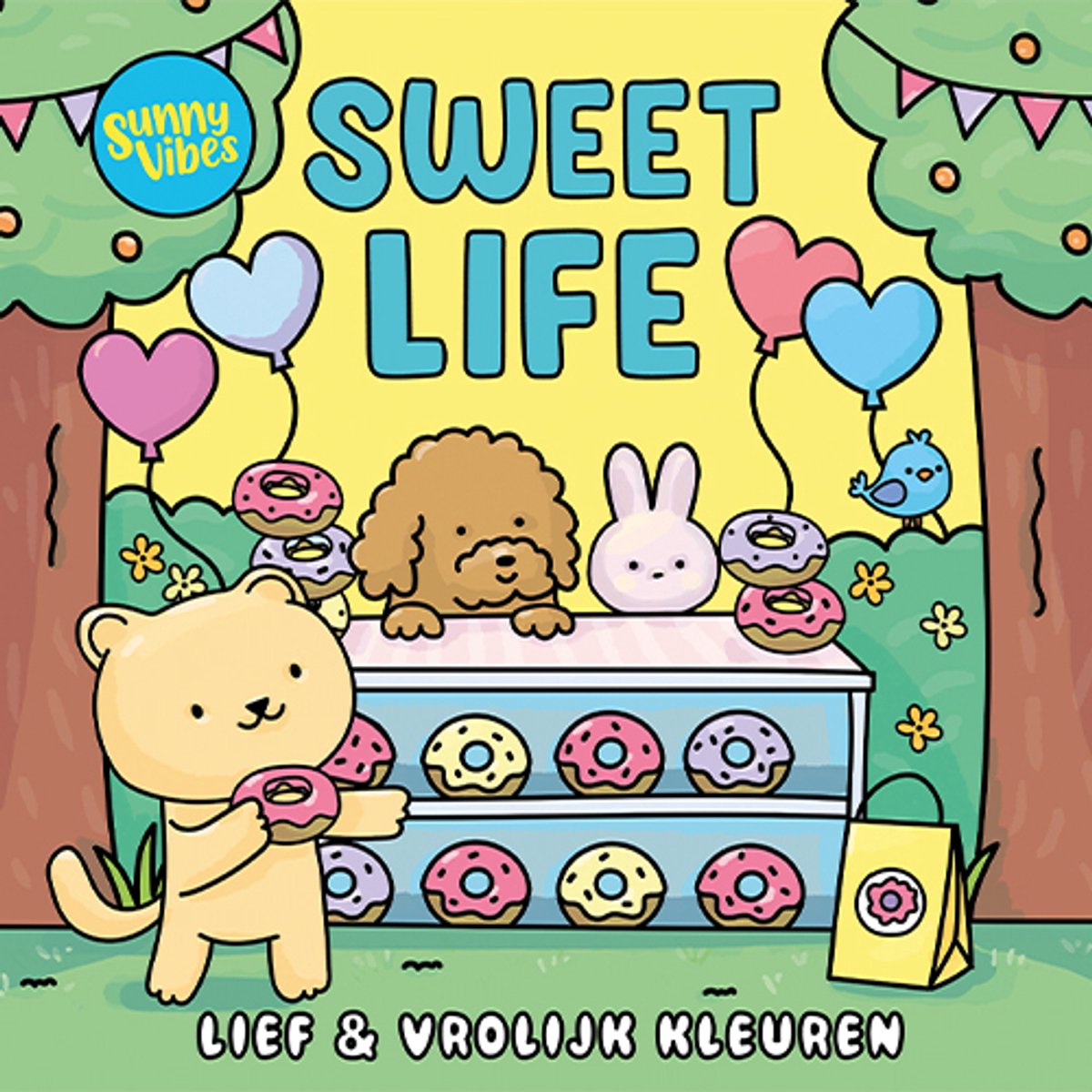 Kleurboek Sunny vibes - Sweet life