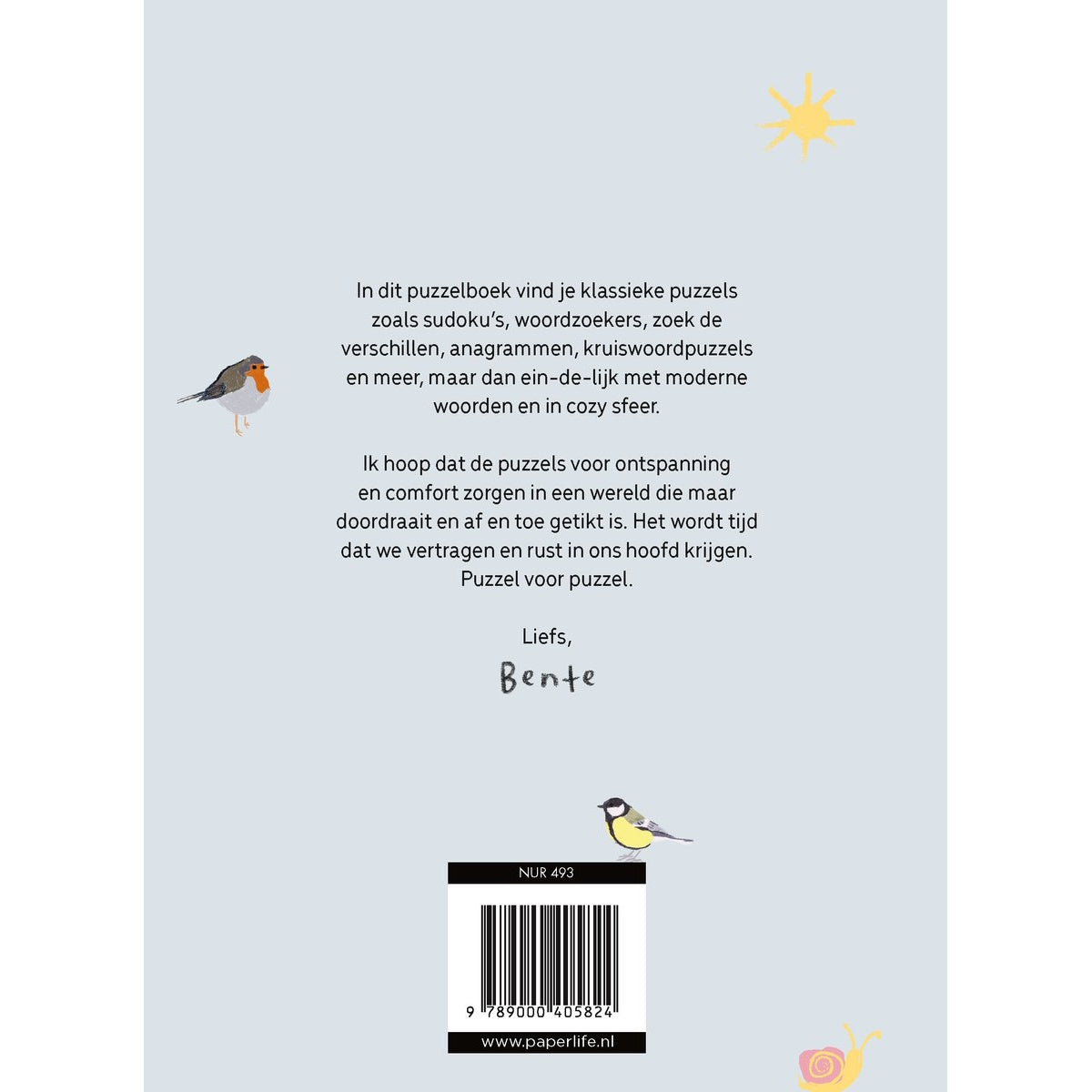 Het cozy puzzelboek voor ontspannen zomerdagen