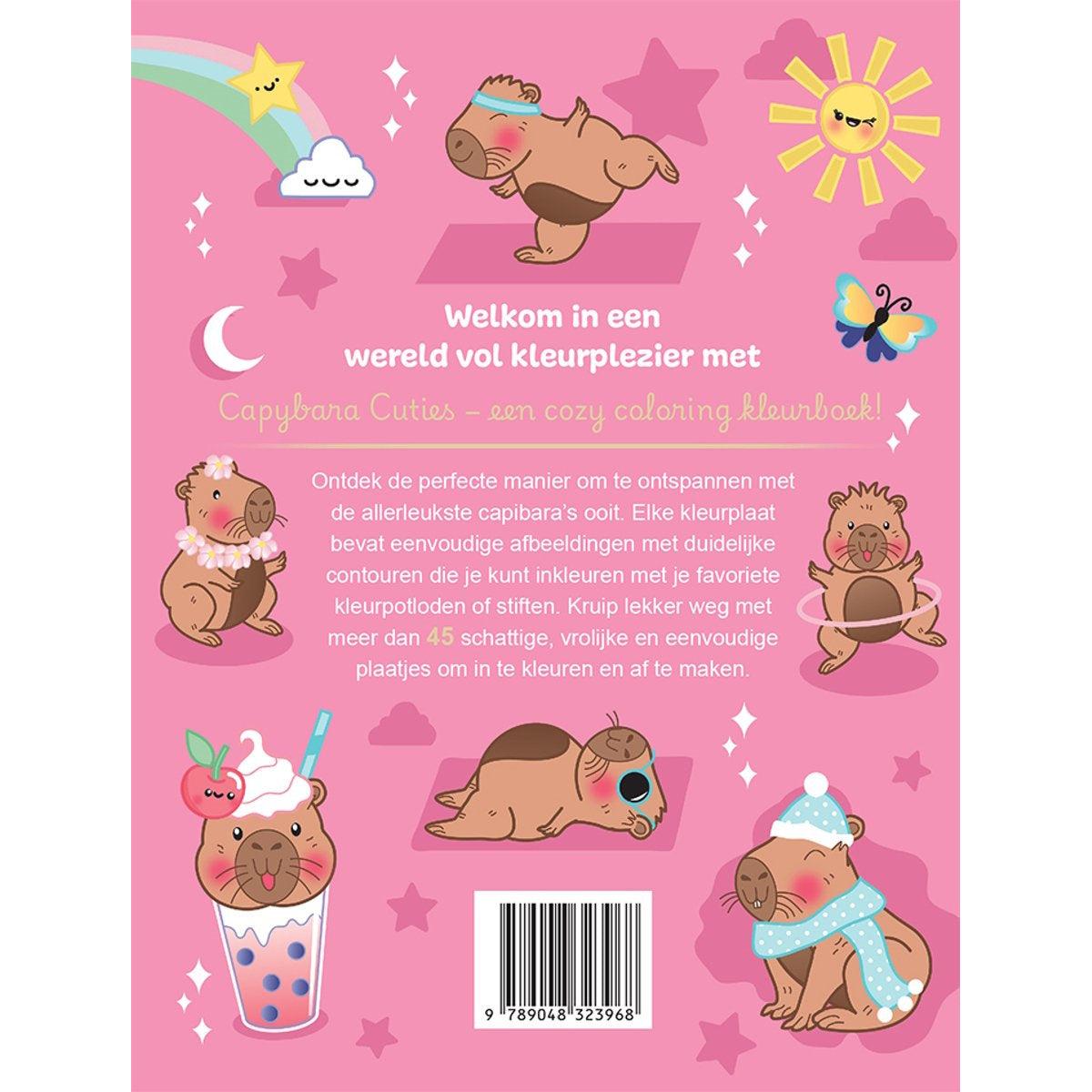 Capybara Cuties - Cozy Kleurboek