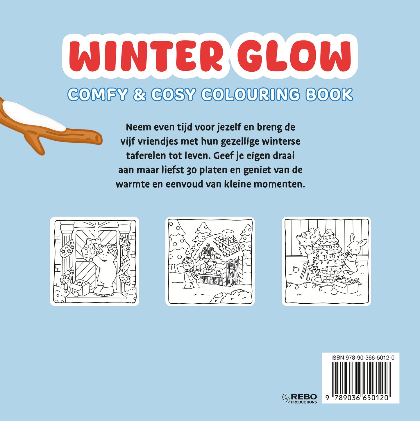 Kleurboek: Winter glow - Comfy & cosy colouring