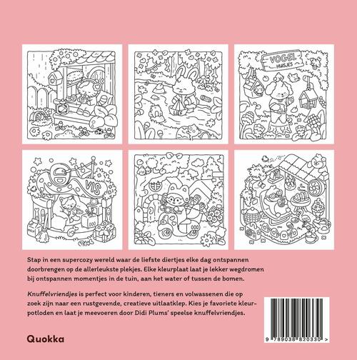 Knuffelvriendjes knus & cozy kleurboek (pre-order)