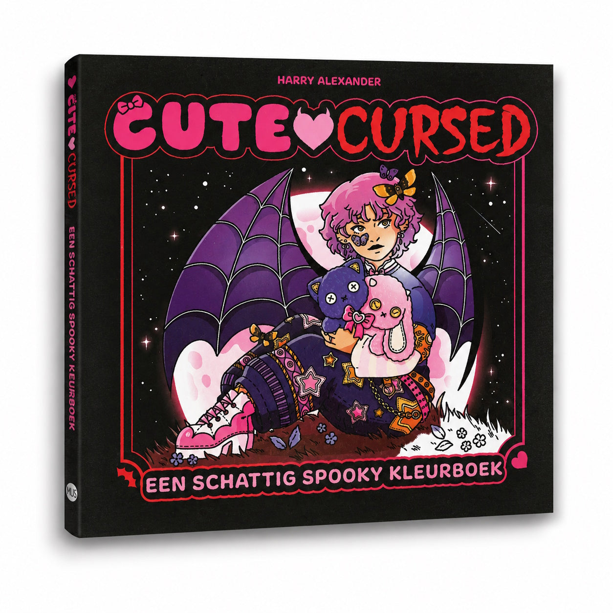 Cute & Cursed - Een schattig spooky kleurboek (pre-order)
