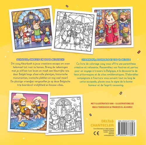 Cozy Belgium Comfy Kleurboek (pre-order)