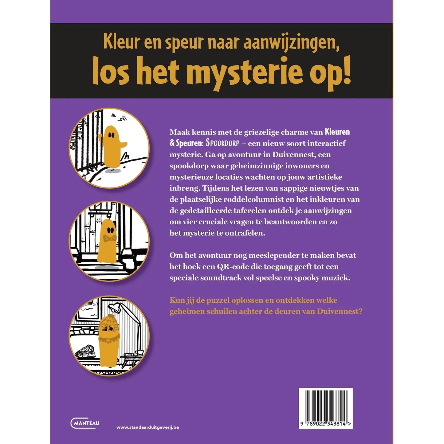 Kleuren & Speuren: Spookdorp (pre-order)