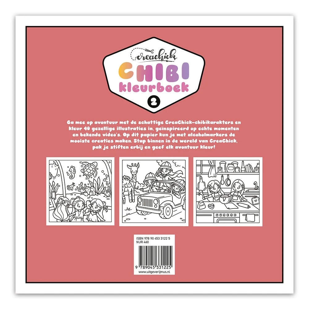 CreaChick Chibikleurboek 2 (pre-order)