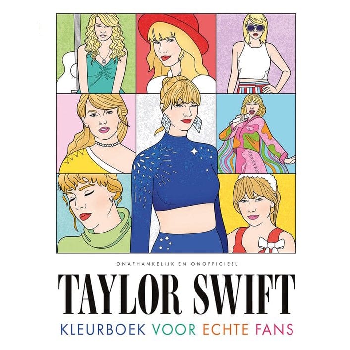Deltas Boeken Taylor Swift - Kleurboek voor echte fans