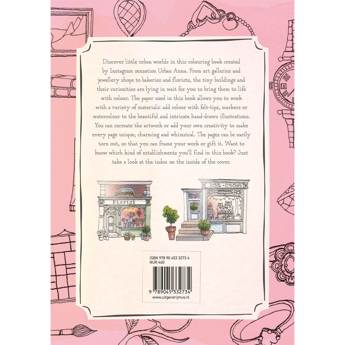 MUS Boeken Kleurboek Little Urban Worlds (pre-order)