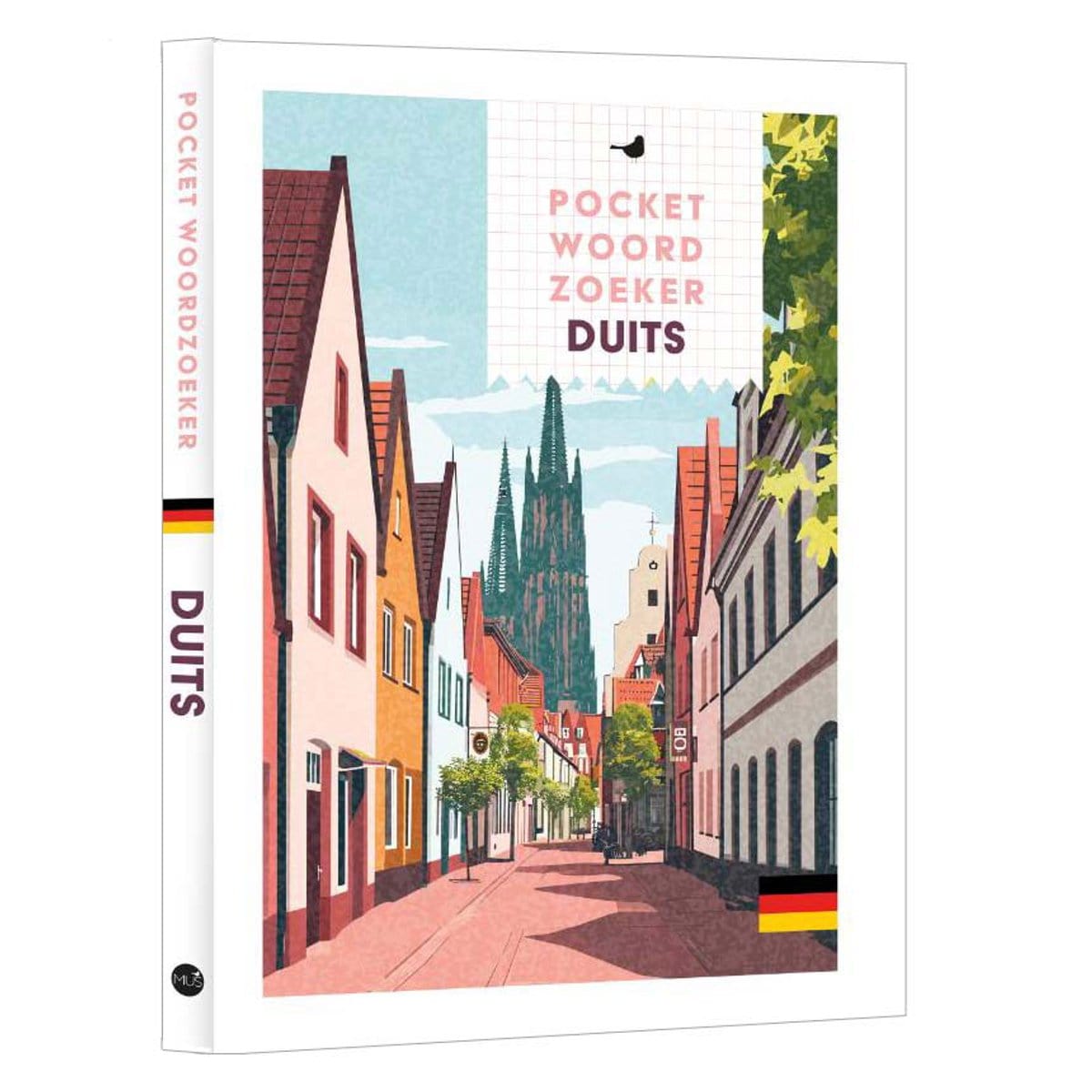 MUS Boeken Pocket Woordzoeker - Puzzelboek - Duits