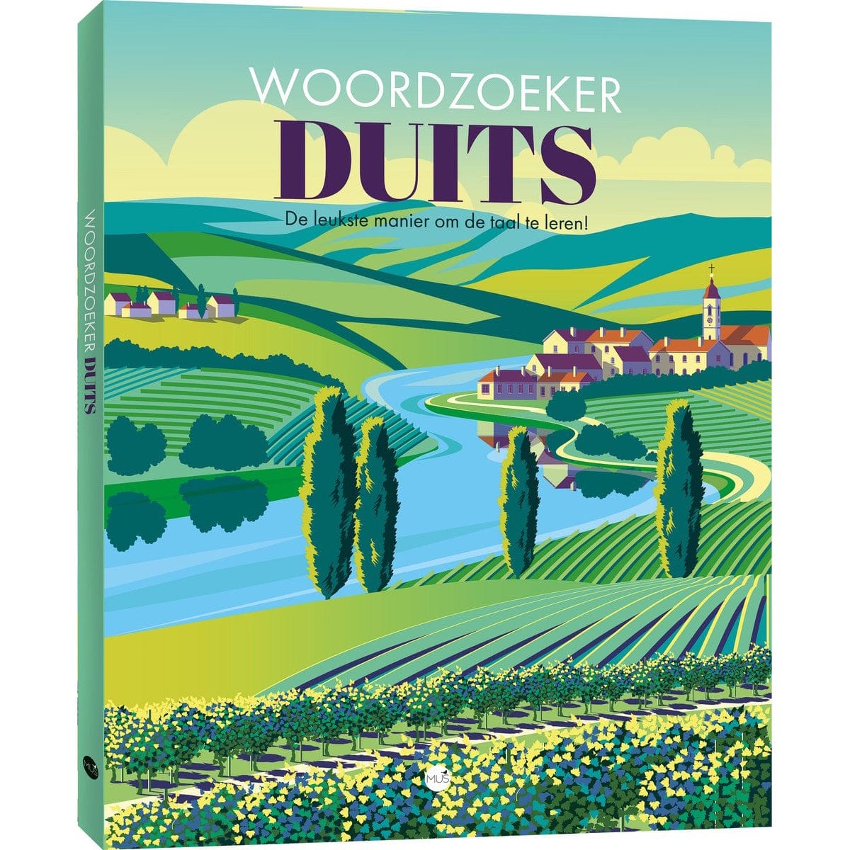 MUS Boeken Woordzoeker - Puzzelboek - Duits