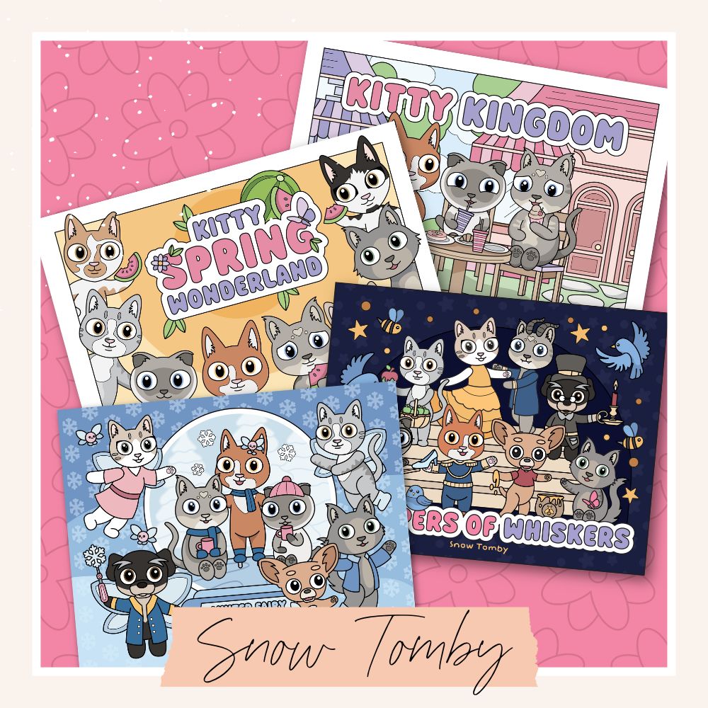 Kleurboeken van Snow Tomby