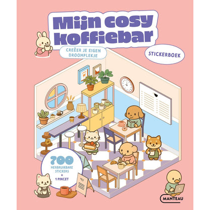 Stickerboek: Mijn cosy koffiebar