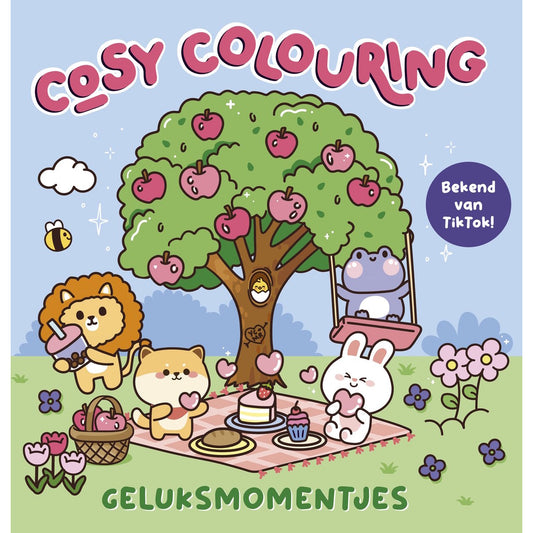 Kleurboek: Cosy Colouring - Geluksmomentjes (pre-order)