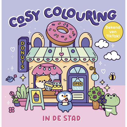 Kleurboek: Cosy Colouring - In de stad