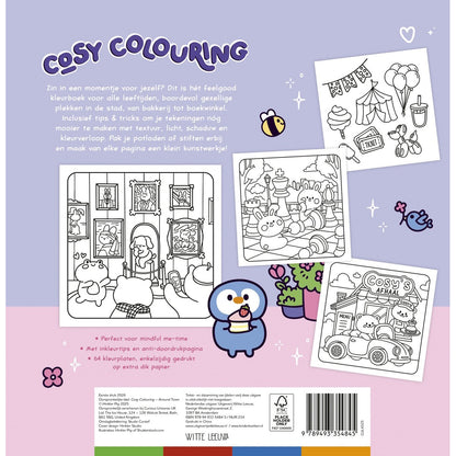 Kleurboek: Cosy Colouring - In de stad