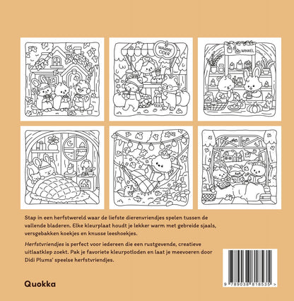 Herfstvriendjes Cozy & knus kleurboek