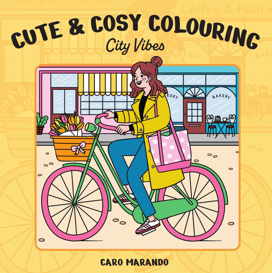 Kleurboek Cute & Cosy Colouring - City vibes