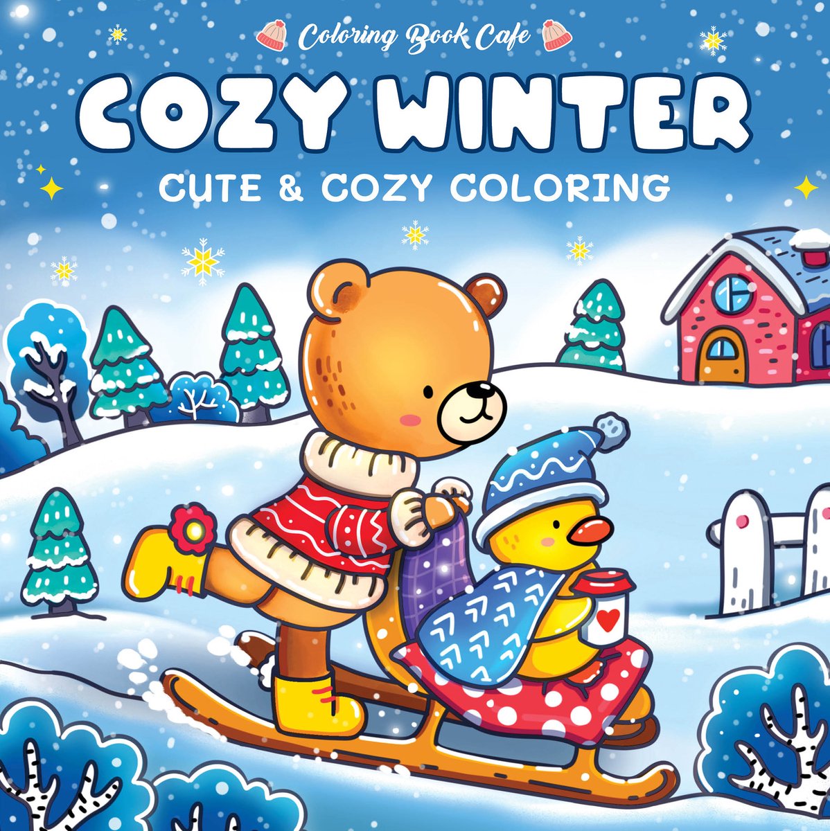 Kleurboek: Cozy winter - Cute & cozy coloring
