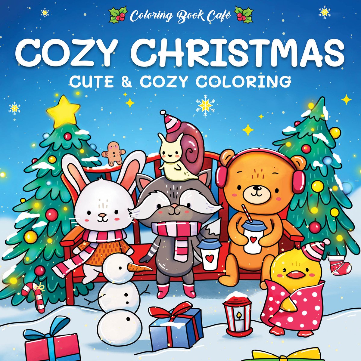 Kleurboek: Cozy Christmas - Cute & cozy coloring (pre-order)