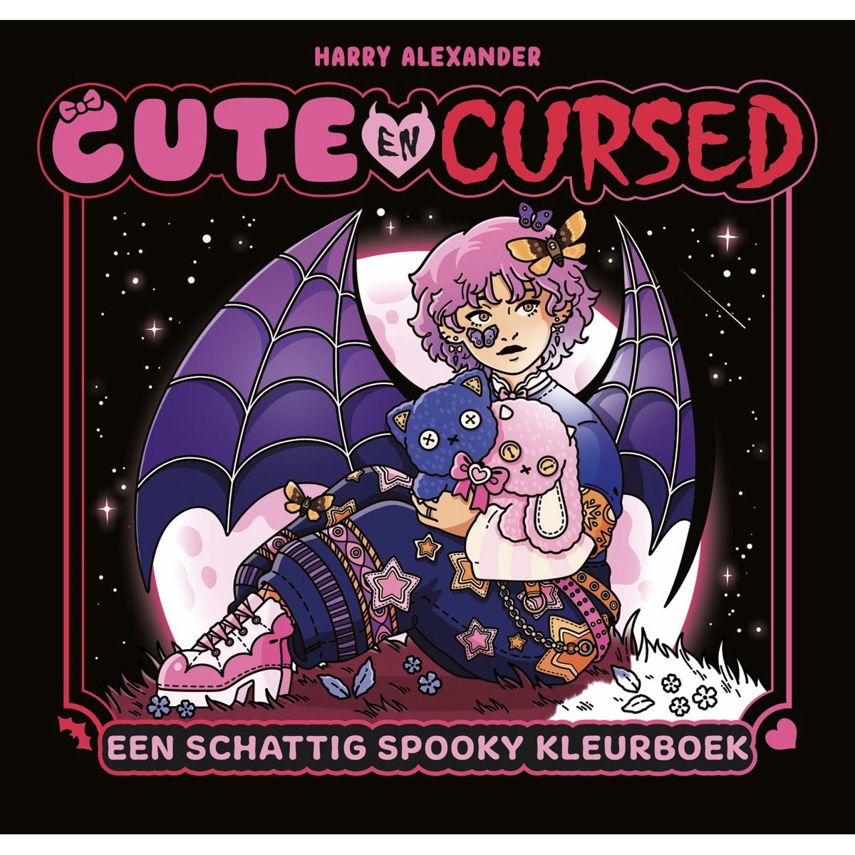 Cute & Cursed - Een schattig spooky kleurboek (pre-order)