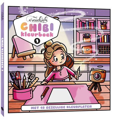 CreaChick Chibikleurboek 1 (pre-order)