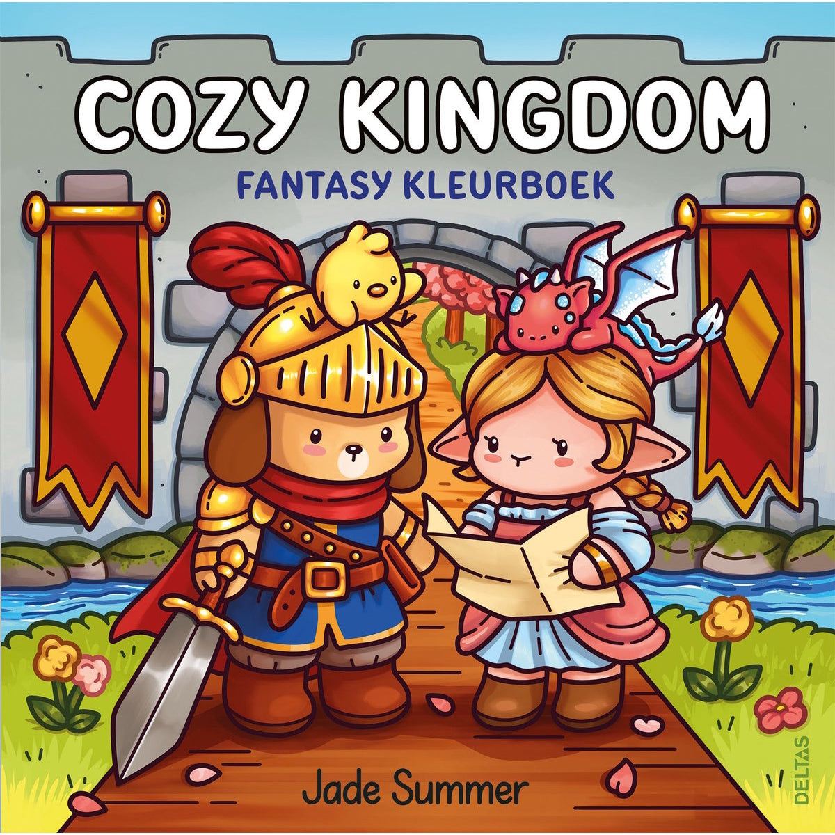Kleurboek Cozy Kingdom - Fantasy