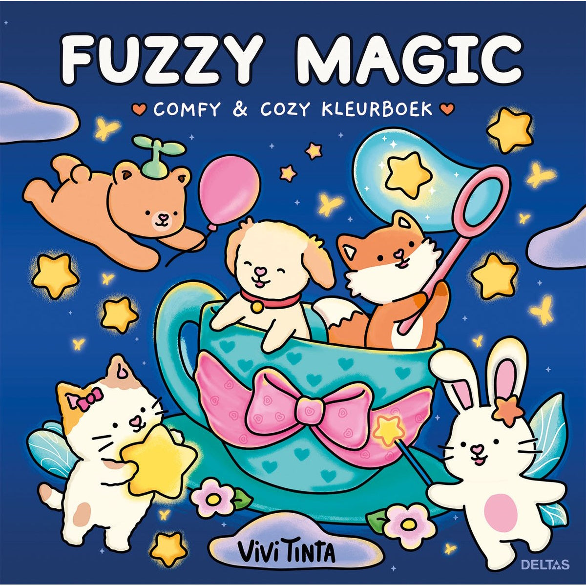 Fuzzy Magic Comfy & Cozy kleurboek Vivi Tinta (pre-order)