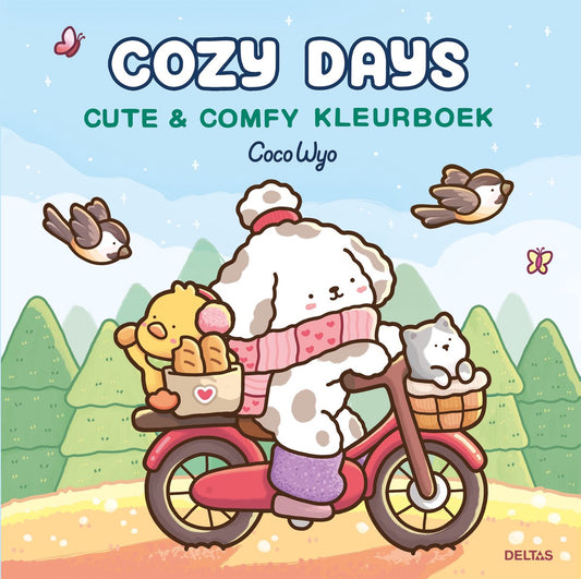 Kleurboek Cozy Days - Cute & Comfy (pre-order)