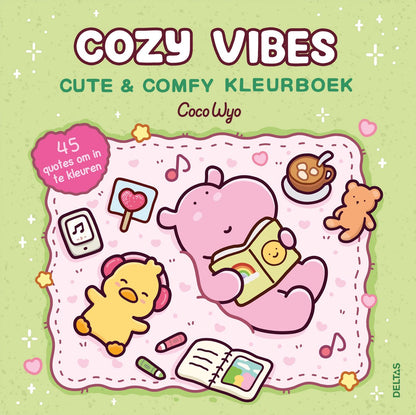 Kleurboek Cozy Vibes - Cute & Comfy