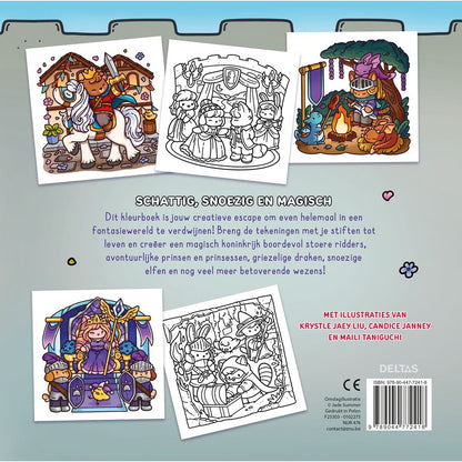Kleurboek Cozy Kingdom - Fantasy