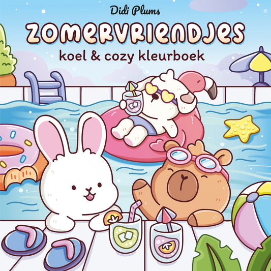 Zomervriendjes Koel & cozy kleurboek