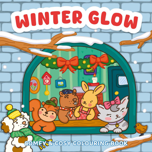 Kleurboek: Winter glow - Comfy & cosy colouring
