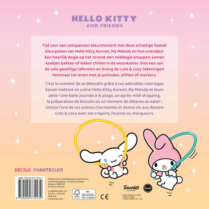 Kleurboek: Hello Kitty and Friends Cute & Cozy Color
