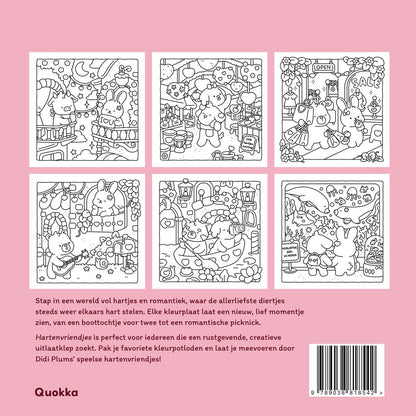 Hartenvriendjes Knuffelig & cozy kleurboek