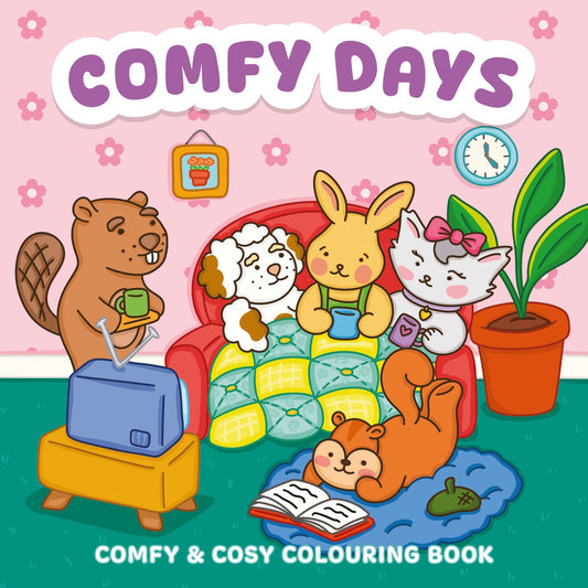 Kleurboek: Comfy days - Comfy & cosy colouring