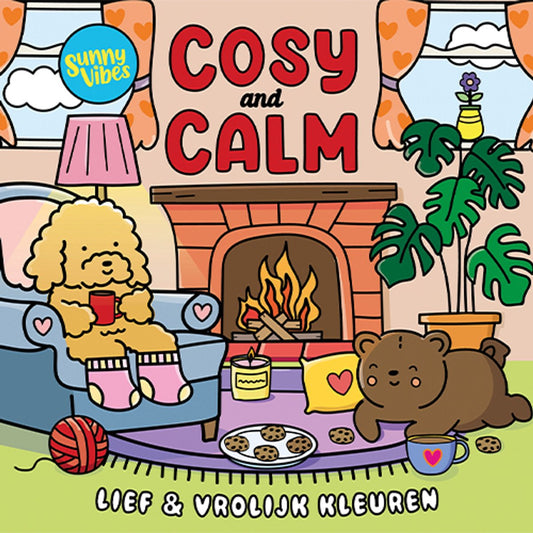 Kleurboek Sunny vibes - Cosy and calm