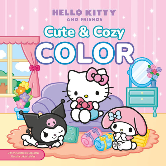 Kleurboek: Hello Kitty and Friends Cute & Cozy Color (pre-order)