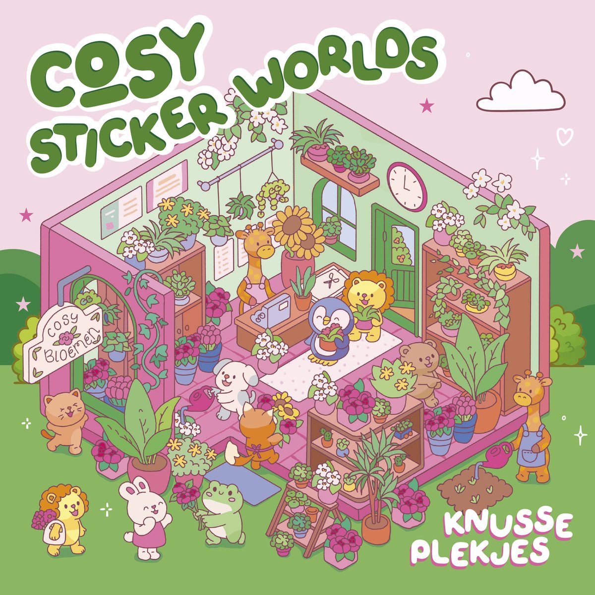 Cosy Sticker Worlds - Knusse plekjes (pre-order)