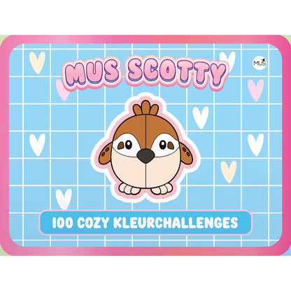 MUS Scotty - 100 cozy kleurchallenges (pre-order)
