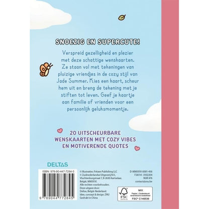 Cozy wishes - Wenskaarten om in te kleuren (pre-order)