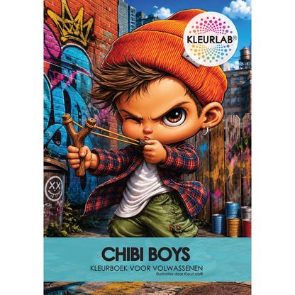 Chibi Boys Kleurboek voor Volwassenen