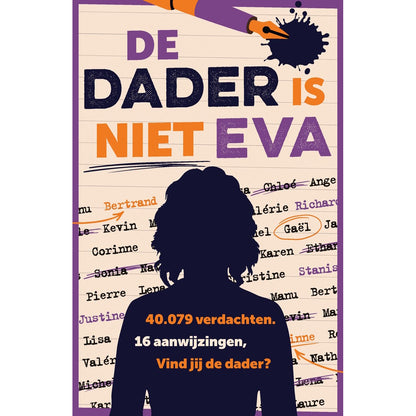 Puzzelboek De dader is niet Eva