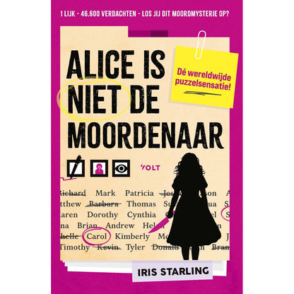 Puzzelboek Alice is niet de moordenaar