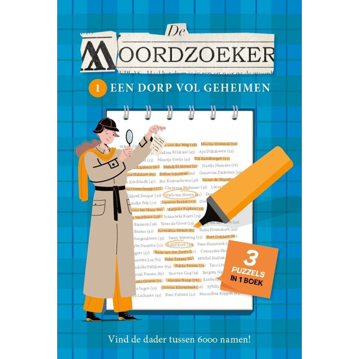 Puzzelboek De moordzoeker