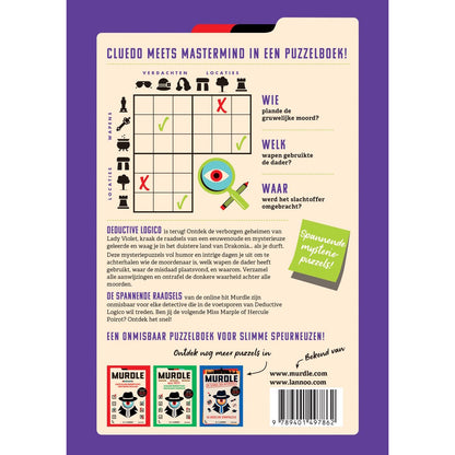 Puzzelboek Murdle - Meer huiveringwekkende moordmysteries voor slimme detectives